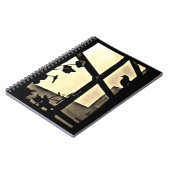 Carnet Peeking Pigeon (Côté gauche)