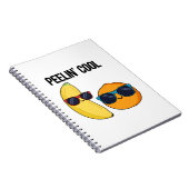 Carnet Peelin Cool Drôle de jeu de mots sur les fruits  (Côté Droit)