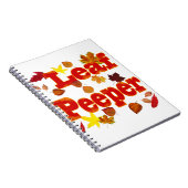 Carnet Peeper feuille (Côté Droit)