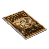Carnet Pégase, Monstre de Cirque Vintage (Côté Droit)