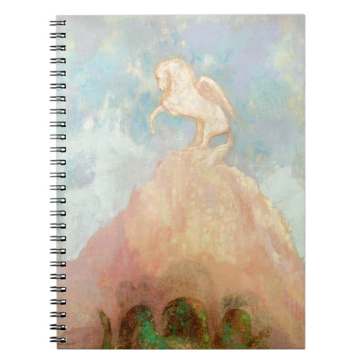 Carnet Pegasus blanc, c.1908 (huile sur la toile) (Devant)