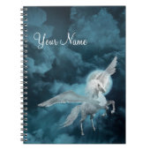 Carnet Pegasus clair de lune (Devant)