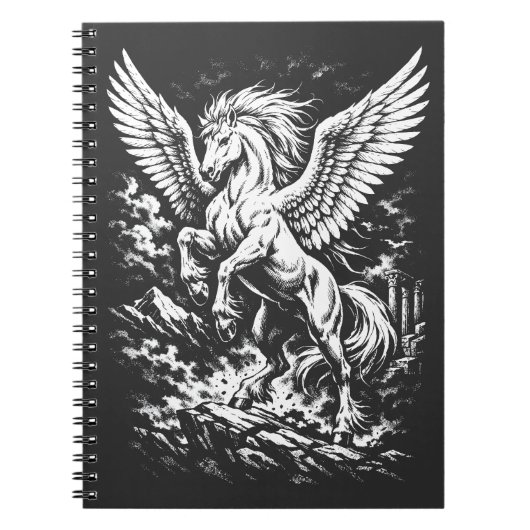Carnet Pegasus — Winged Herald of the Storm (Devant)