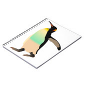 Carnet Peguin coloré (Côté gauche)