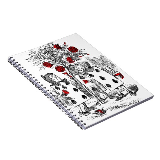 Carnet Peignant les roses rouges (Côté Droit)