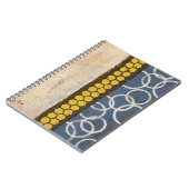 Carnet Peigne de miel Abstrait I (Côté gauche)