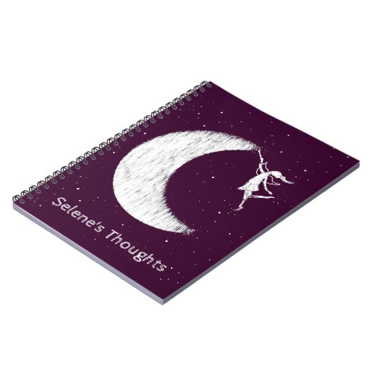 Carnet Peignez la lune pourpre (Côté gauche)