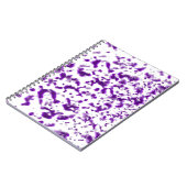 Carnet Peindre la broche pourpre (Côté gauche)