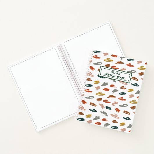 Carnet Peindre le Motif Abstrait (Intérieur)