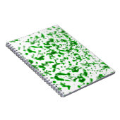 Carnet Peindre vert craché (Côté Droit)