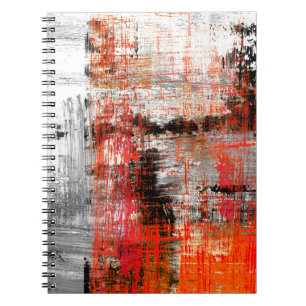Carnet peint à la main abstrait fond abstrait, art, huile