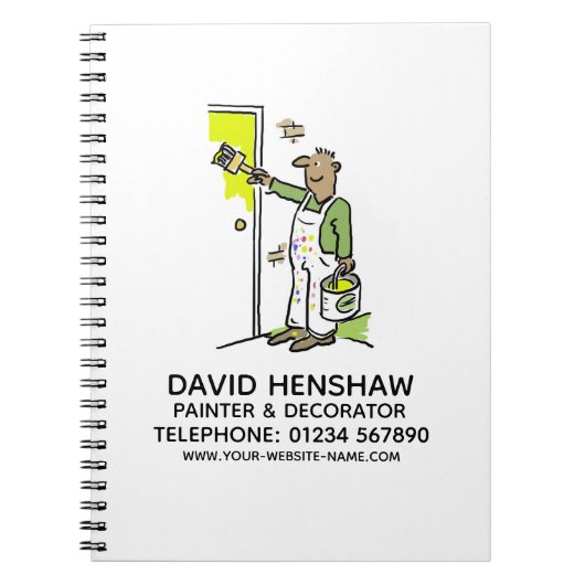 Carnet Peintre & Décorateur (Devant)