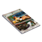 Carnet Peintres en tableau en hiver par Stevan Dohanos (Côté Droit)