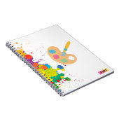 Carnet peinture à éclat (Côté Droit)