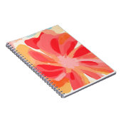 Carnet peinture à fleurs Abstraites (Côté Droit)