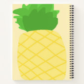 Carnet peinture à l'ananas (Dos)