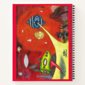 Carnet Peinture à l'aquarelle Science-fiction Dimension A (Dos)