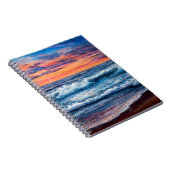 Carnet peinture à l'huile d'Océan et plage sur toile. g r (Côté Droit)