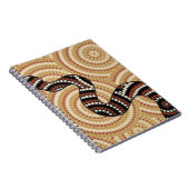 Carnet Peinture à points de serpent autochtone (Côté Droit)