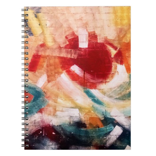 Carnet Peinture Abstraite (Devant)