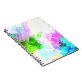 Carnet peinture Abstraite à l'aquarelle (Côté Droit)
