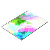 Carnet peinture Abstraite à l'aquarelle (Côté gauche)