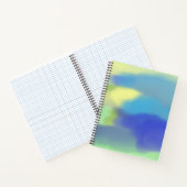 Carnet peinture abstraite à l'aquarelle (Intérieur)