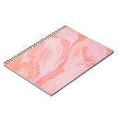 CARNET PEINTURE ABSTRAITE BLEUE ET BLANCHE (Côté gauche)