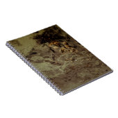 Carnet Peinture abstraite Brown et noire (Côté Droit)