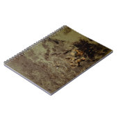 Carnet Peinture abstraite Brown et noire (Côté gauche)