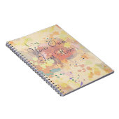 Carnet Peinture Abstraite colorée (Côté Droit)
