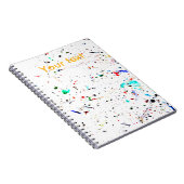 Carnet Peinture Abstraite et pots (Côté Droit)