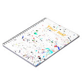 Carnet Peinture Abstraite et pots (Côté gauche)