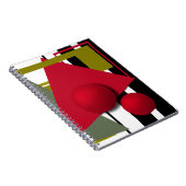 Carnet Peinture Abstraite, formes géométriques (Côté Droit)