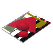 Carnet Peinture Abstraite, formes géométriques (Côté gauche)