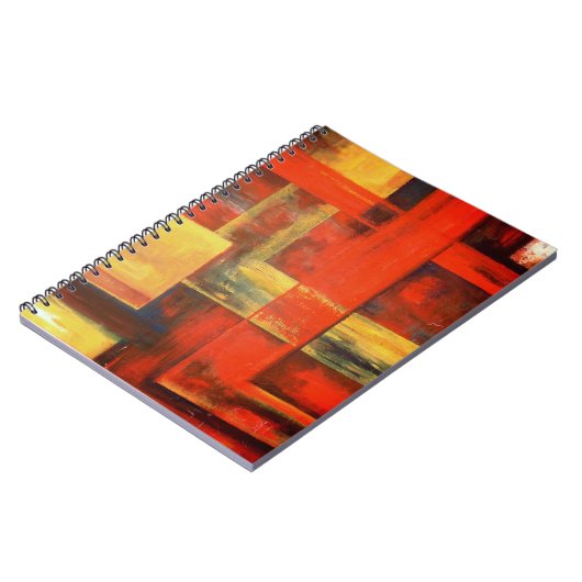 Carnet Peinture Abstraite moderne (Côté gauche)