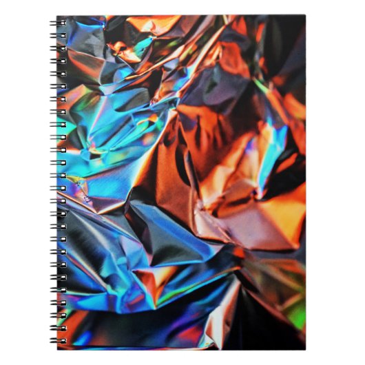 Carnet Peinture abstraite multicolore (Devant)
