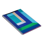 Carnet Peinture abstraite multicolore (Côté Droit)