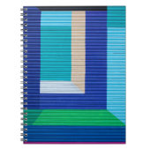 Carnet Peinture abstraite multicolore (Devant)