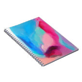 Carnet Peinture abstraite multicolore (Côté Droit)