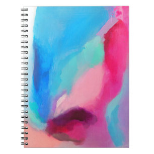 Carnet Peinture abstraite multicolore