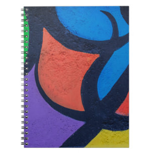 Carnet Peinture abstraite multicolore