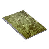 Carnet Peinture abstraite verte (Côté Droit)