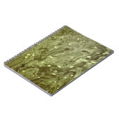 Carnet Peinture abstraite verte (Côté gauche)