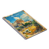 Carnet Peinture Acropole Grèce Athènes (Côté Droit)