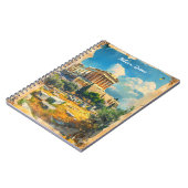 Carnet Peinture Acropole Grèce Athènes (Côté gauche)