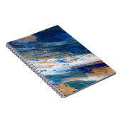 Carnet Peinture acrylique. OEuvre peinte à la main tendan (Côté Droit)