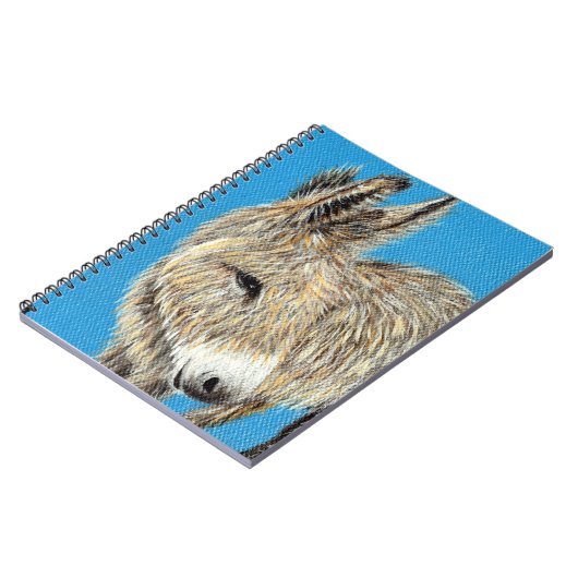 Carnet Peinture amicale pour âne (Côté gauche)