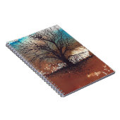 Carnet Peinture aquarelle de l'arbre paysager (Côté Droit)