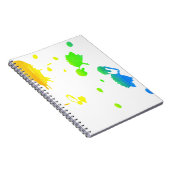 Carnet Peinture arc-en-ciel (Côté Droit)